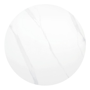 Thea - Dining Table - Black / White