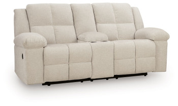Orlen - Double Reclining Loveseat With Console - Winter