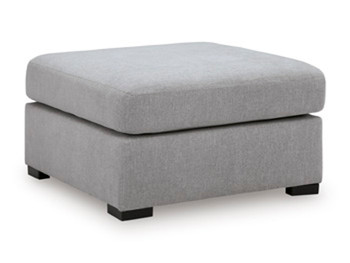 Lakepoint - Oversized Accent Ottoman - Nickel