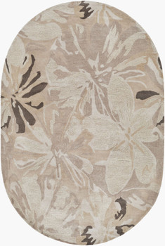 GABRIEL 6' x 9' Handmade Wool Oval Rug