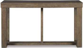 LOGAN Brown 64 Inch Sofa Table