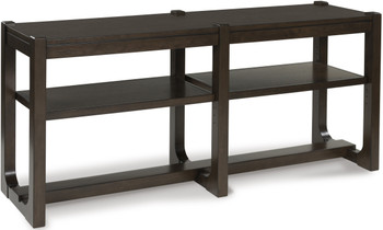 PIERCE Dark Brown 65 Inch Sofa Table