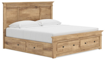 Makidern - Panel Storage Bed