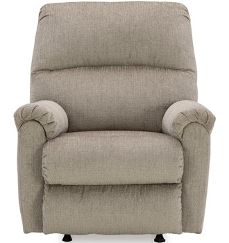 MATHEW Taupe 33" Wide x 42" Height Rocker Recliner Chair