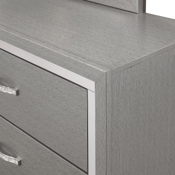 ELEINA Silver 58" Wide x 34" Height Dresser