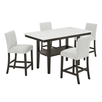 Carissa - Rectangle Counter Dining Set