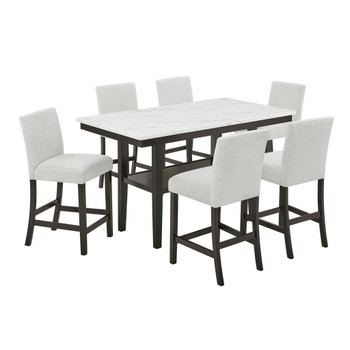 Carissa - Rectangle Counter Dining Set