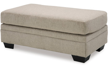 MATHEW Taupe 44" x 24" Ottoman