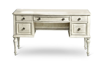 Highland Park - Vanity Desk - Cathedral White