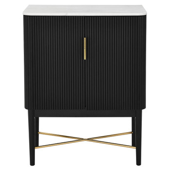 Vida - Marble Top Wine Cabinet