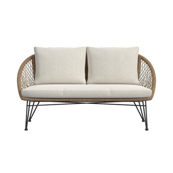 Grace - 4 Piece Outdoor Seating Set - Beige / Natural