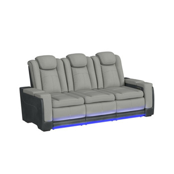 Lantana - Power Motion Sofa With Power Headrest, LED, Ddt, Reading Light And Pws