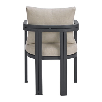 Playa - Dining Chair (Set of 2) - Dark Gray / Beige