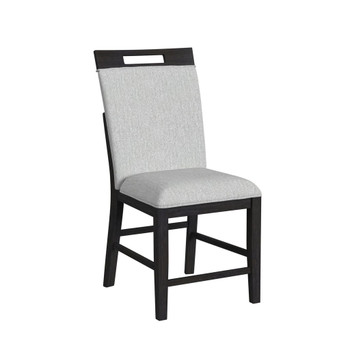 Transcend - Counter Side Chair (Set of 2) - Charcoal