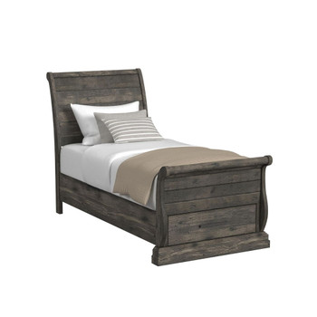 Park Ridge - Twin / Full Rails For Sleigh Storage Bed - Charcoal