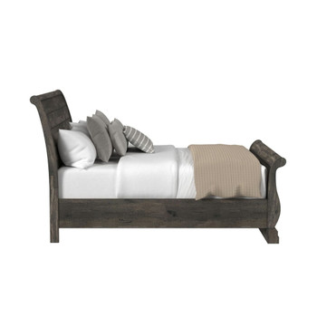 Park Ridge - Queen Sleigh Headboard - Charcoal