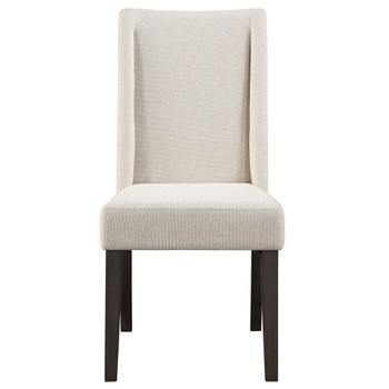 Napa - Upholstered Side Chair - Dark Brown