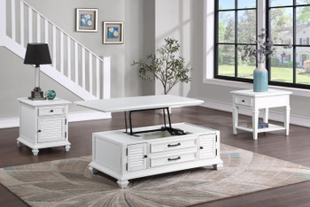Charlestown - 3 Piece Occasional Table Set (DON'T USE) - White