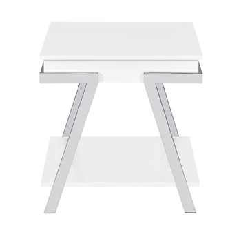 Zena - End Table - White