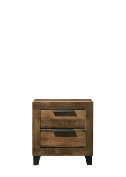 Morales - Nightstand - Rustic Oak