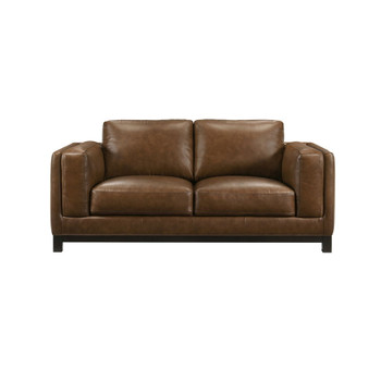 Sayer - Loveseat - Brown