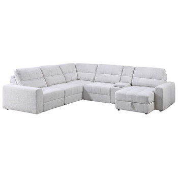 Snyder - 6 Piece Sectional - White