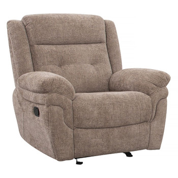 Sydney - Manual Recliner - Brown