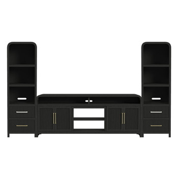 Ridgemont - 3 Piece Entertainment Unit With 82" TV Console