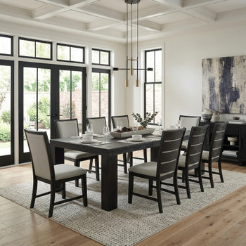 HAVANA Black 9 Piece Dining Set