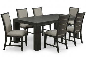 HAVANA Black 7 Piece Dining Set