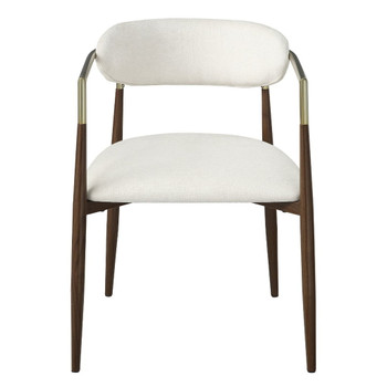 Clayten - Arm Chair (Set of 2) - Brown Oak