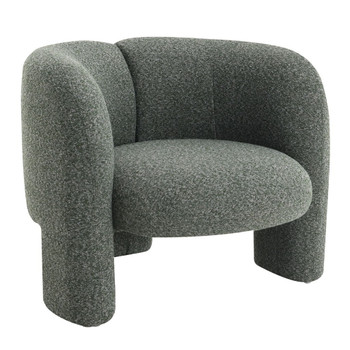 Pemba - Accent Chair - Green Tweed