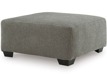 KAXIM Gray 40" x 40" Ottoman