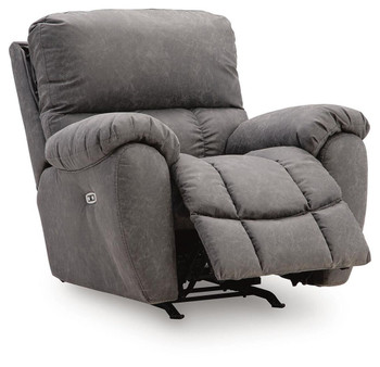 Bakerstein - Power Rocker Recliner With Adjustable Headrest - Galaxy
