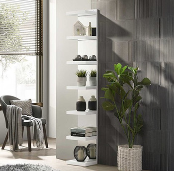 MILO White Shelf Rack 