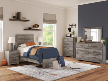GATELL Gray Youth Bedroom Set 