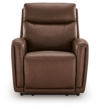 Pincara - Power AutoGlide Recliner With Audio System - Umber