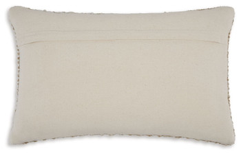 Hathby - Pillow (Set of 4) - Tan / White