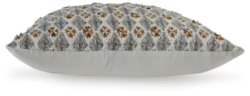 Dainwick - Pillow (Set of 4) - White / Gray / Brown