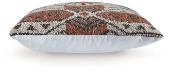 Kierenworth - Pillow (Set of 4) - Sienna / Ivory / Black
