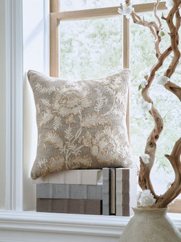 Viveka - Pillow (Set of 4) - Brown / Beige