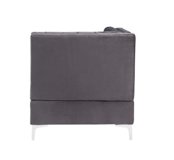 Jaszira - Modular Wedge - Gray Velvet
