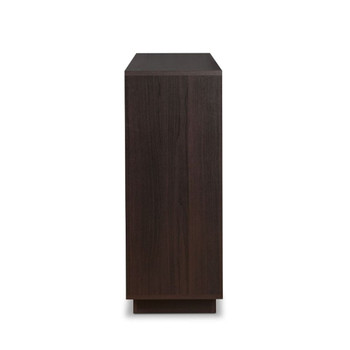 Hazen - 34.84" Wine Cabinet - Espresso