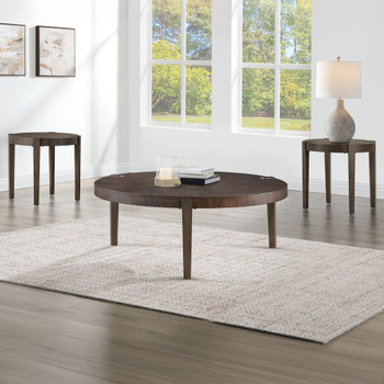 Gracie - 3 Piece Table Set - Brown