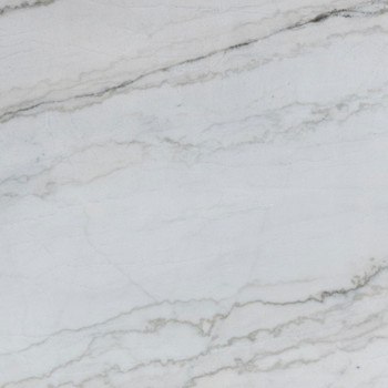 Vida - Marble Top Dining Table - White / Light Brown