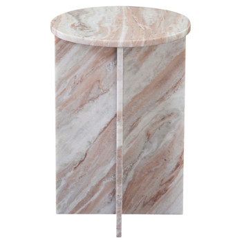 Niki - Toronto Marble End Table - Brown