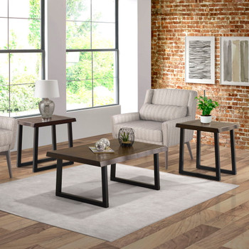 Jennings - 2 Piece Occasional Set - Brown