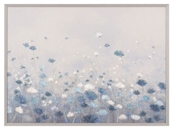 Claydale - Wall Art - Gray / Blue / White