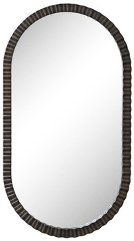 Clorington - Accent Mirror - Dark Brown