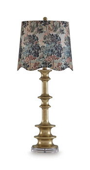 Jaystower - Poly Table Lamp - Antique Gold Color